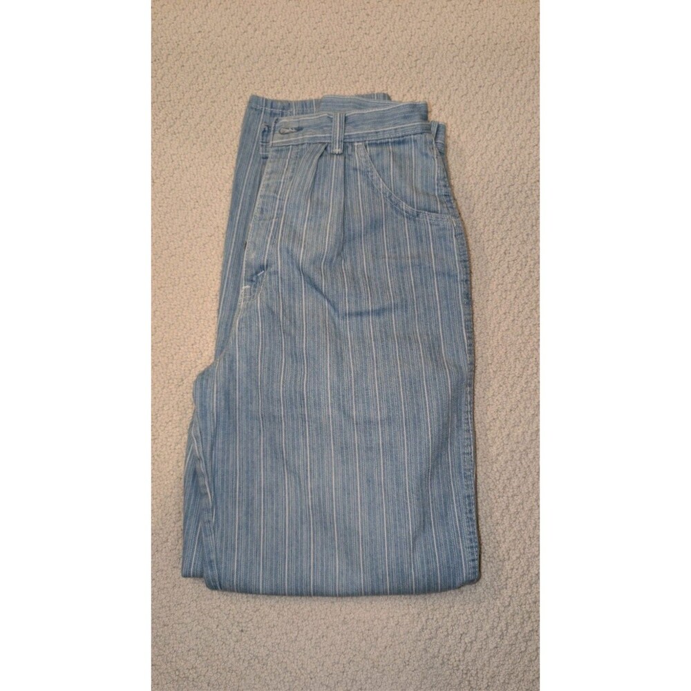 Vintage Hunt Club Women's Size S Light Blue/White Striped